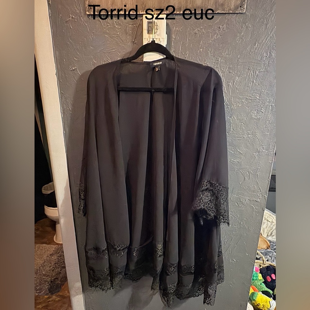 Torrid Black Blouse Elegant Top